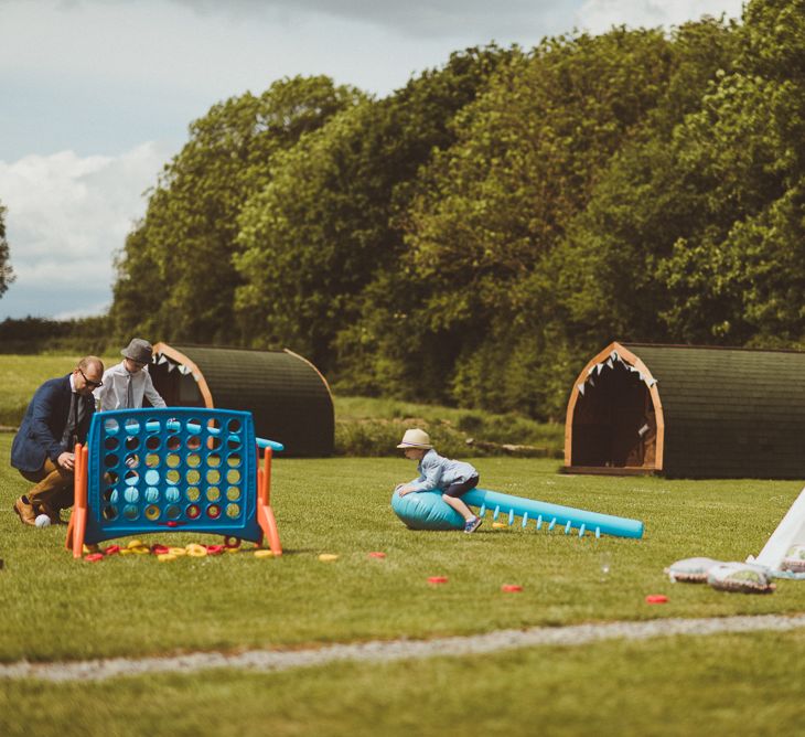 Garden Games | PapaKåta Tipi at Angrove Park North Yorkshire | Matt Penberthy Photography