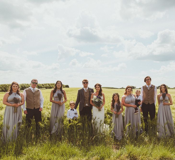 Wedding Party | PapaKåta Tipi at Angrove Park North Yorkshire | Matt Penberthy Photography