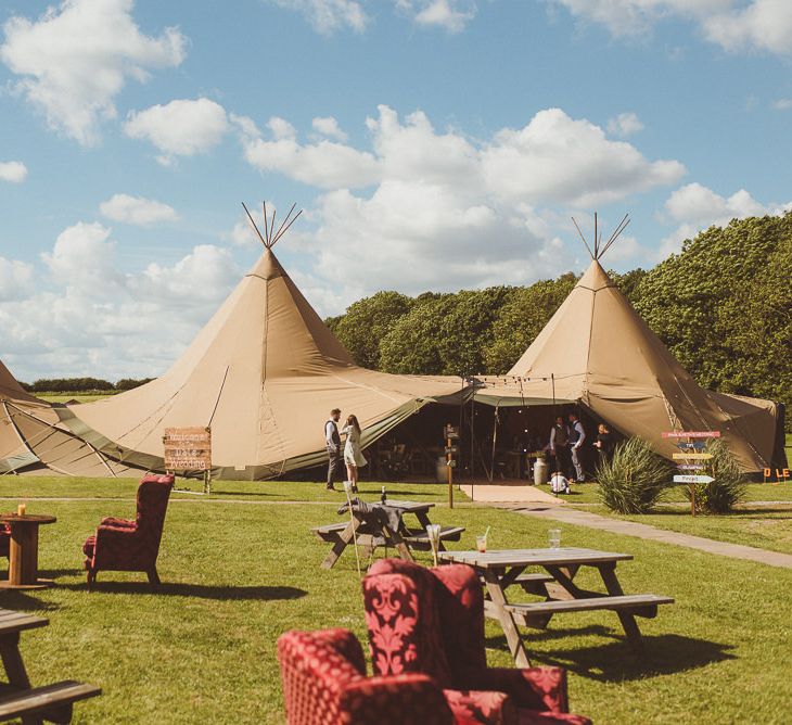 PapaKåta Tipi at Angrove Park North Yorkshire | Matt Penberthy Photography