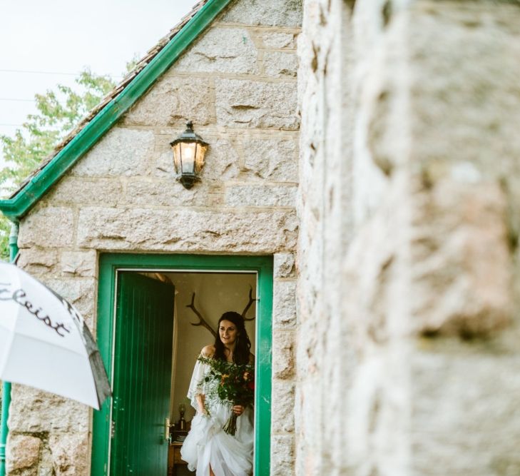 Autumn Wedding At Coos' Cathedral Aboyne Aberdeen With Bride In Bespoke Wedding Dress & Groom In Kilt With Images & Film By Tub Of Jelly