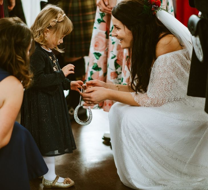 Autumn Wedding At Coos' Cathedral Aboyne Aberdeen With Bride In Bespoke Wedding Dress & Groom In Kilt With Images & Film By Tub Of Jelly