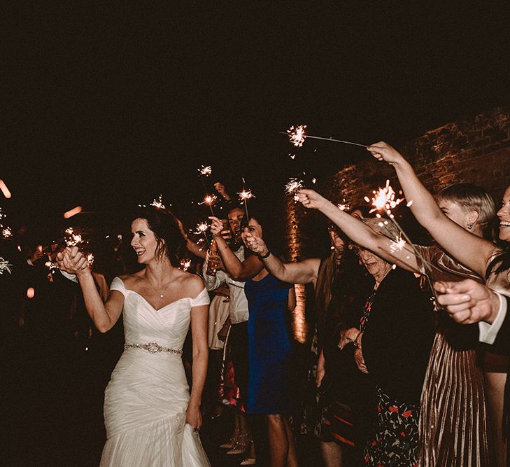 Sparkler Send Off // Image By Carla Blain