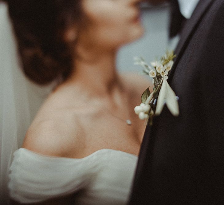 Elegant Black Tie Wedding At Dorfold Hall With Bride In Fishtail Gown Bridesmaids In Ghost And Images From Carla Blain Photography