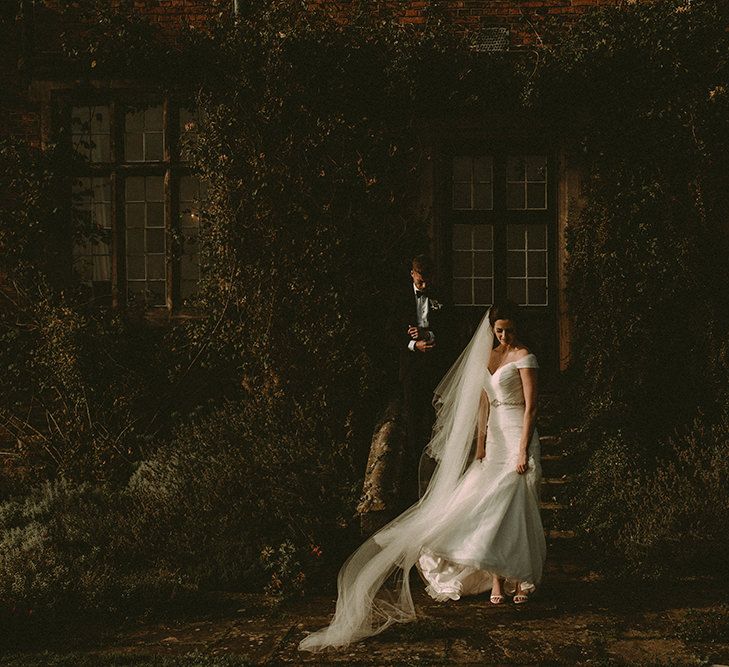 Elegant Black Tie Wedding At Dorfold Hall With Bride In Fishtail Gown Bridesmaids In Ghost And Images From Carla Blain Photography