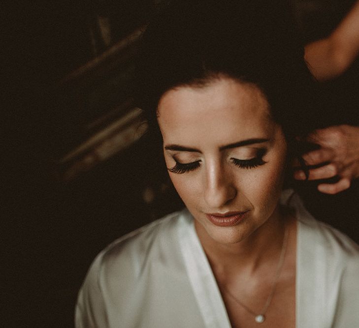 Elegant Black Tie Wedding At Dorfold Hall With Bride In Fishtail Gown Bridesmaids In Ghost And Images From Carla Blain Photography