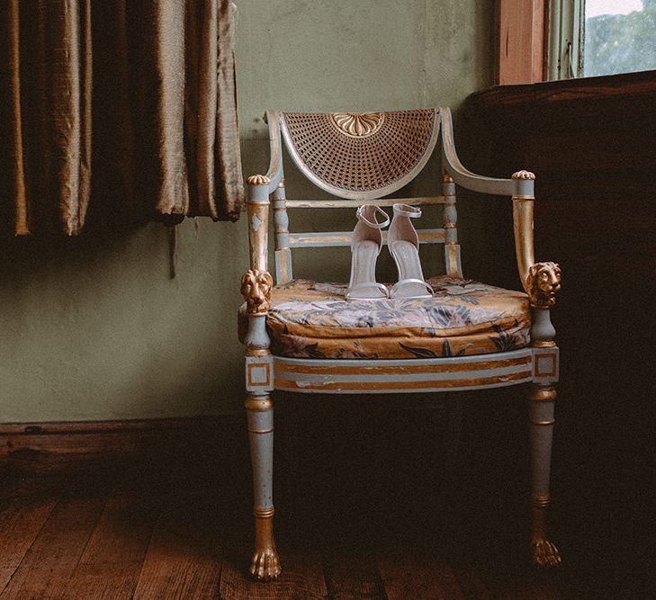 Elegant Bridal Shoes // Image By Carla Blain Photography