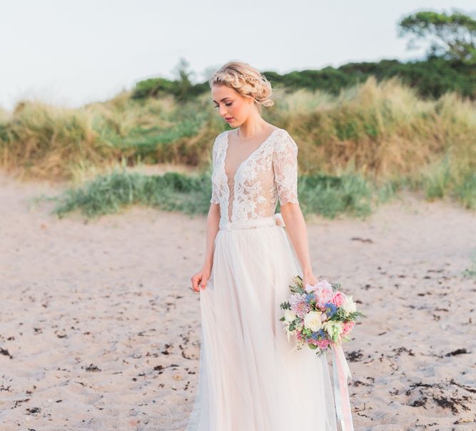 Bride & Groom Portrait Shoot on Beach