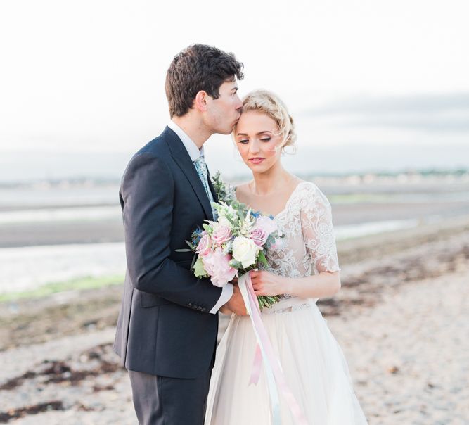 Bride & Groom Portrait Shoot on Beach