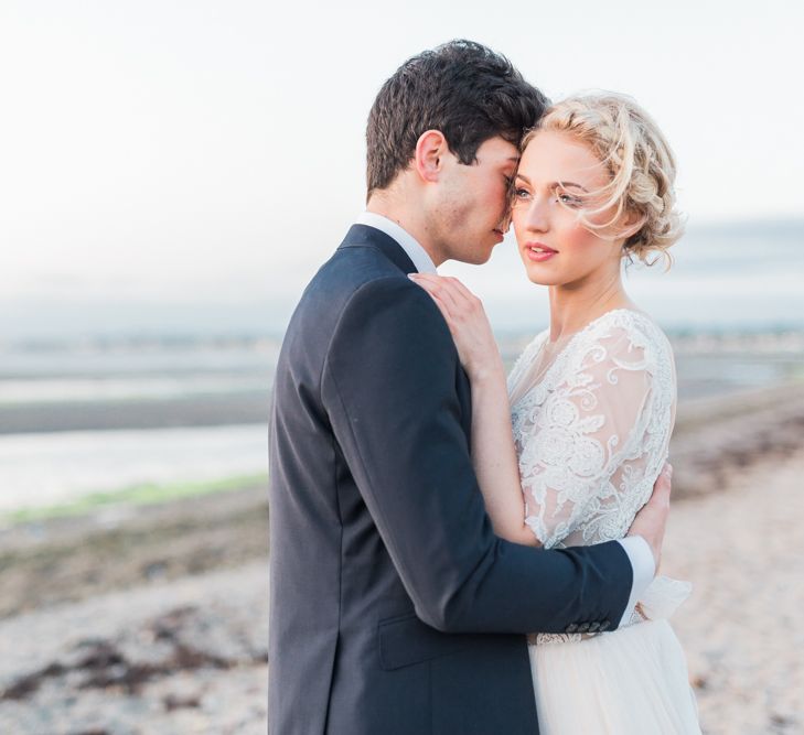 Bride & Groom Portrait Shoot on Beach