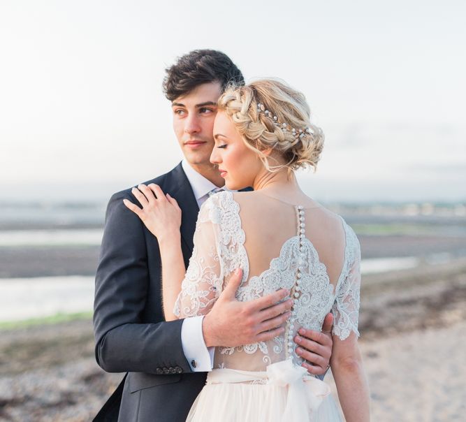 Bride & Groom Portrait Shoot on Beach