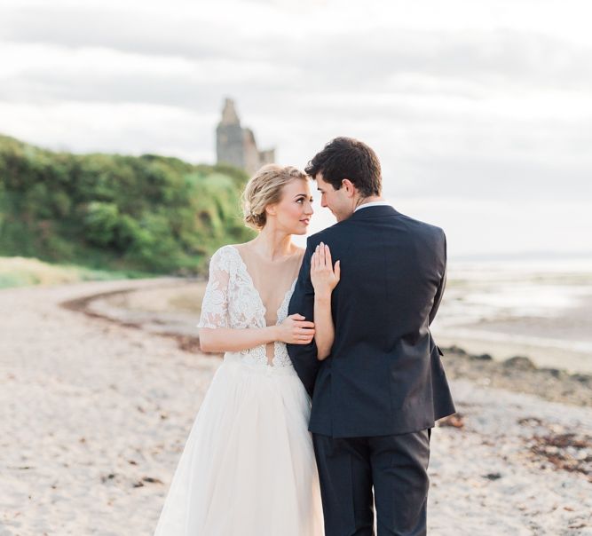 Bride & Groom Portrait Shoot on Beach