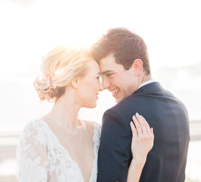 Bride & Groom Portrait Shoot on Beach