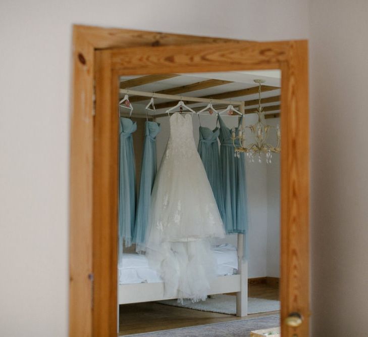 Bridal Party Dresses | Woodland Themed Wedding at Achnagairn Estate near Inverness, Scotland | Zoe Alexander Photography