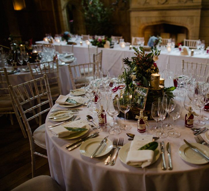 Table Scape | Woodland Themed Wedding at Achnagairn Estate near Inverness, Scotland | Zoe Alexander Photography