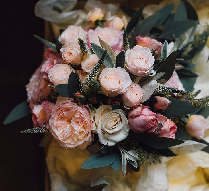 Pink Wedding Flowers by Flowers by Eve