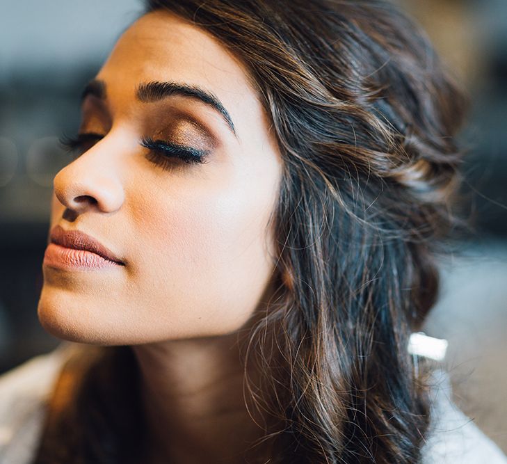 Bride Getting Ready For Wedding