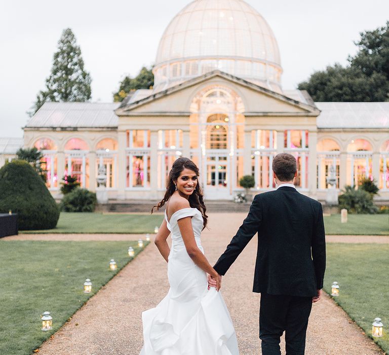 Bride & Groom At Syon Park London Wedding Venue