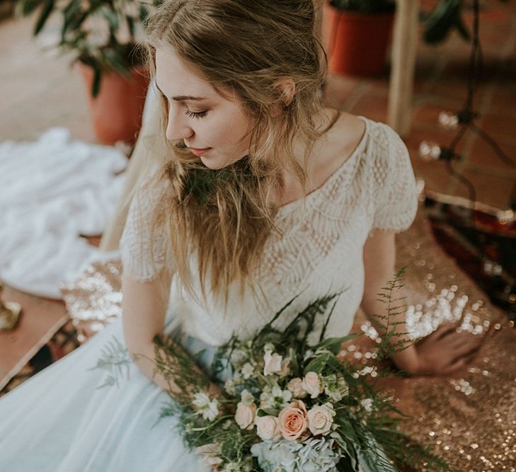 Bohemian Wedding Inspiration | Images by Lola Rose Photography | Styling by The White Emporium | Stationery by Sugar & Spice Designs | Venue South Farm