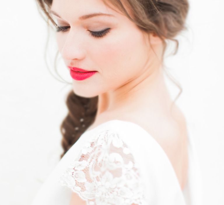 Bride With Red Lip