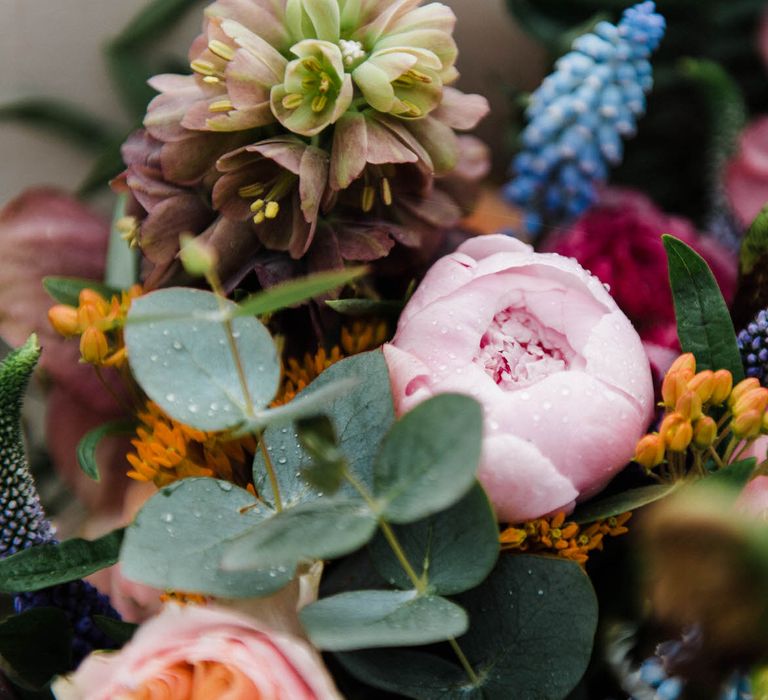 Bridal Separates By KMR Bespoke Bridal | Bright Wedding Bouquet | Sheffield Botanical Gardens | Sarah Folega Fine Art Photography