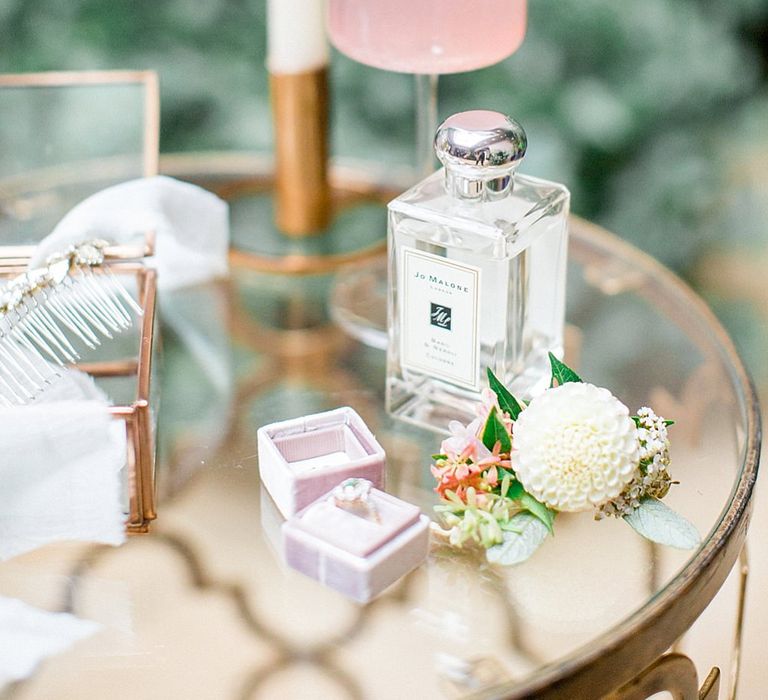 Jo Malone Scent | Dahlia Buttonhole | Botanical Boho Luxe Inspiration | Philippa Sian Photography