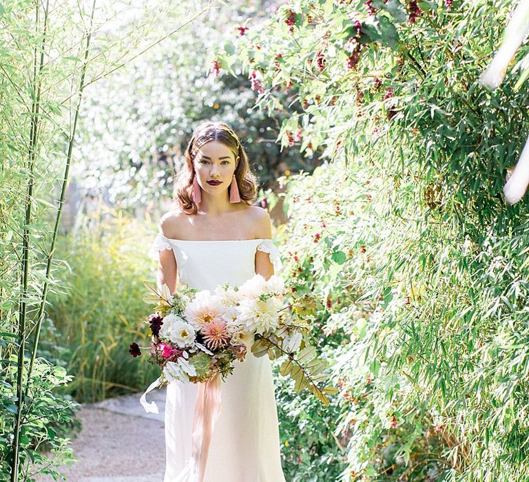 Bridal Beauty | Botanical Boho Luxe Inspiration | Philippa Sian Photography