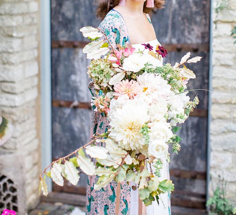 Bridal Beauty | Botanical Boho Luxe Inspiration | Philippa Sian Photography