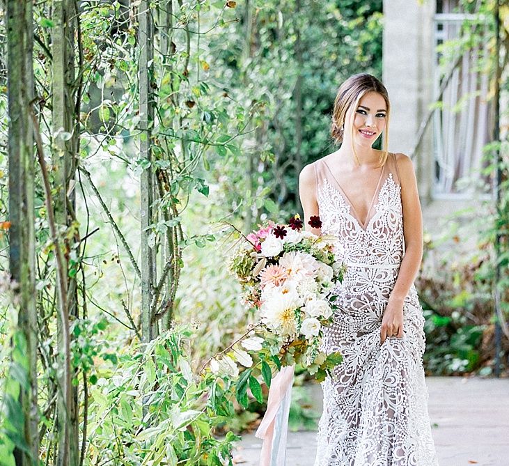 Bride | Botanical Boho Luxe Inspiration | Philippa Sian Photography