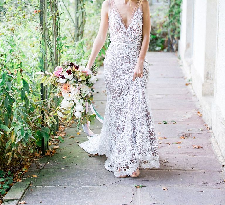 Bride | Botanical Boho Luxe Inspiration | Philippa Sian Photography