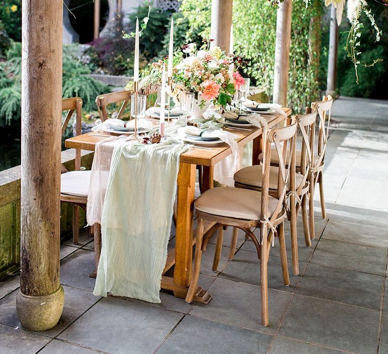 Tablescape | Botanical Boho Luxe Inspiration | Philippa Sian Photography