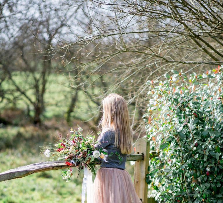 Pink Tulle Skirt By Little Mistress