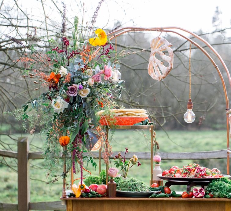 BBQ Station For Wedding From Kalm Kitchen