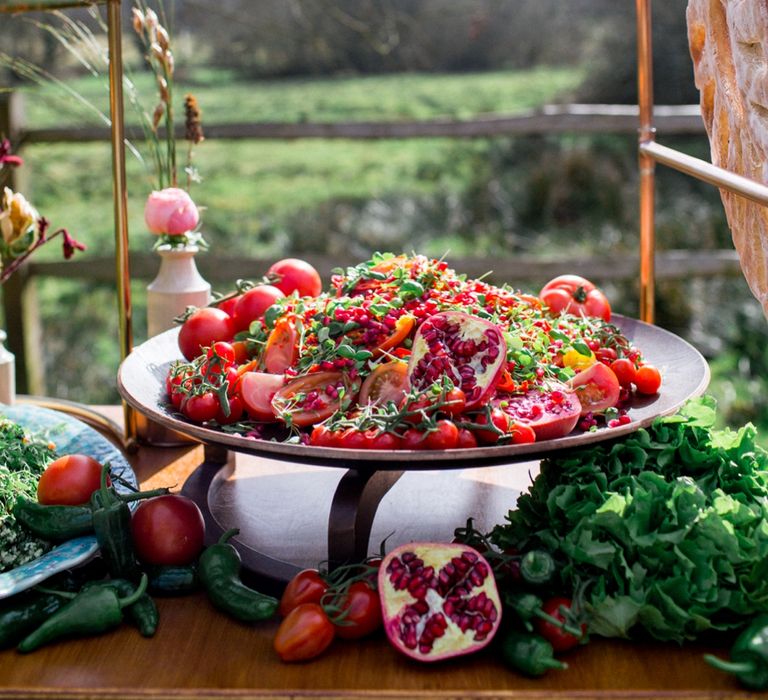 BBQ Station For Wedding From Kalm Kitchen