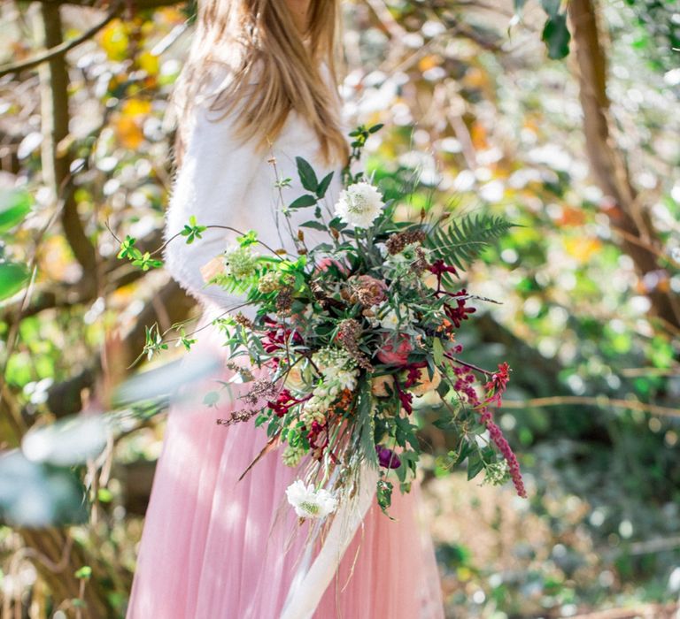 Pink Tulle Skirt By Little Mistress