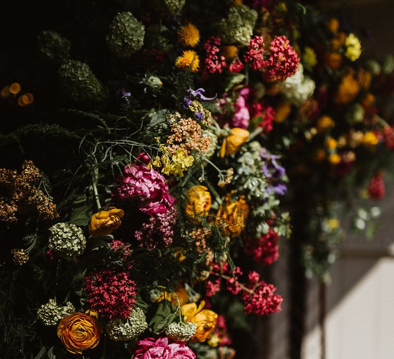 Bright & Botanical Wedding Inspiration Shoot Planned & Styled by Oakleaf Weddings & Events Glory Days Bridal Dresses Images From Caitlin + Jones Photography