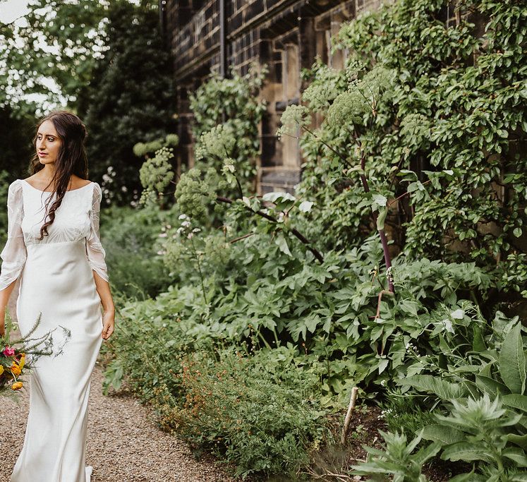 Bright & Botanical Wedding Inspiration Shoot Planned & Styled by Oakleaf Weddings & Events Glory Days Bridal Dresses Images From Caitlin + Jones Photography