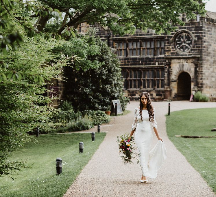 Bright & Botanical Wedding Inspiration Shoot Planned & Styled by Oakleaf Weddings & Events Glory Days Bridal Dresses Images From Caitlin + Jones Photography