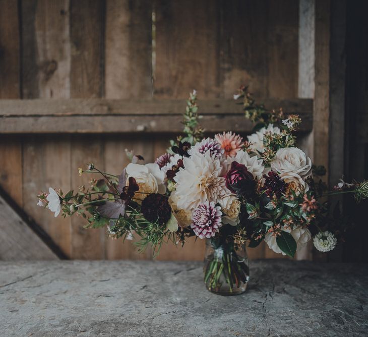 Autumnal Floral Arrangement by The Garden Gate Flower Company