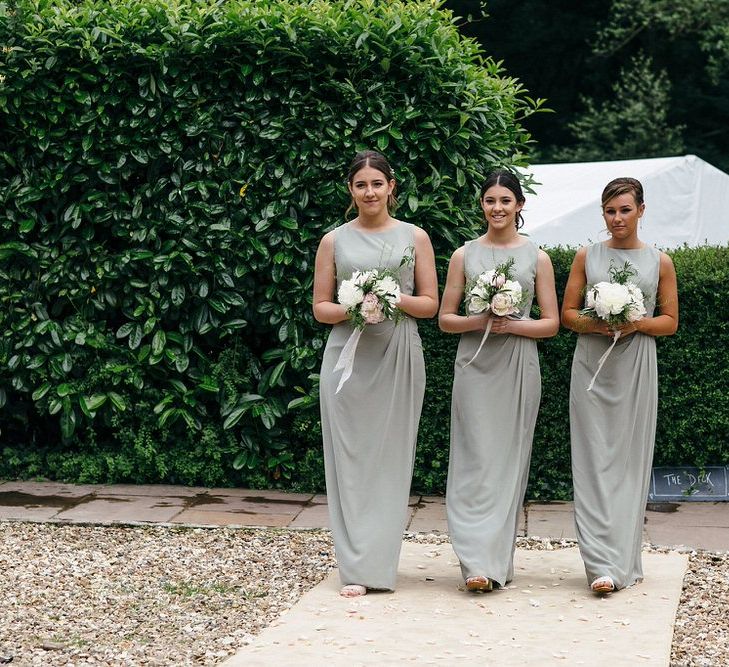 Bridesmaids In Sage Green