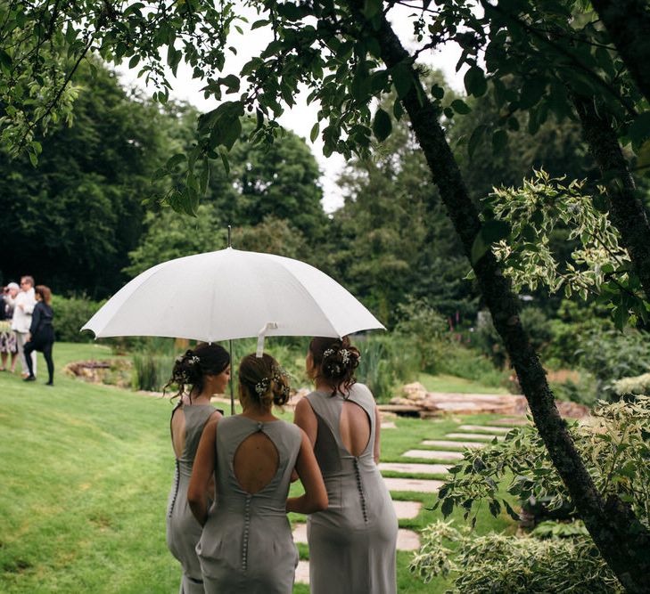 Bridesmaids In Sage Green