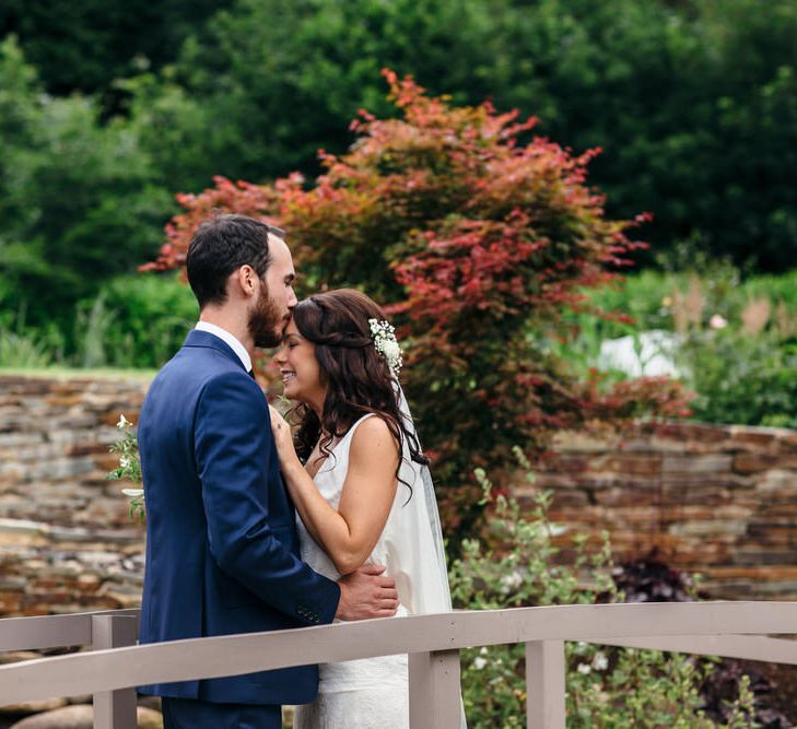 Bride In Charlie Brear Wedding Dress