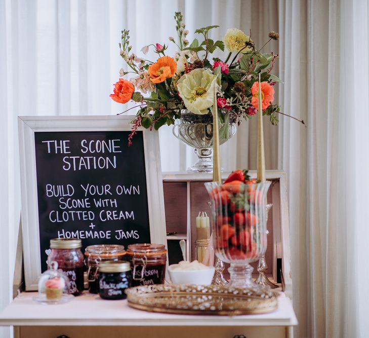 Scone Station // Hen Party Afternoon Tea And Flower Crown Workshop