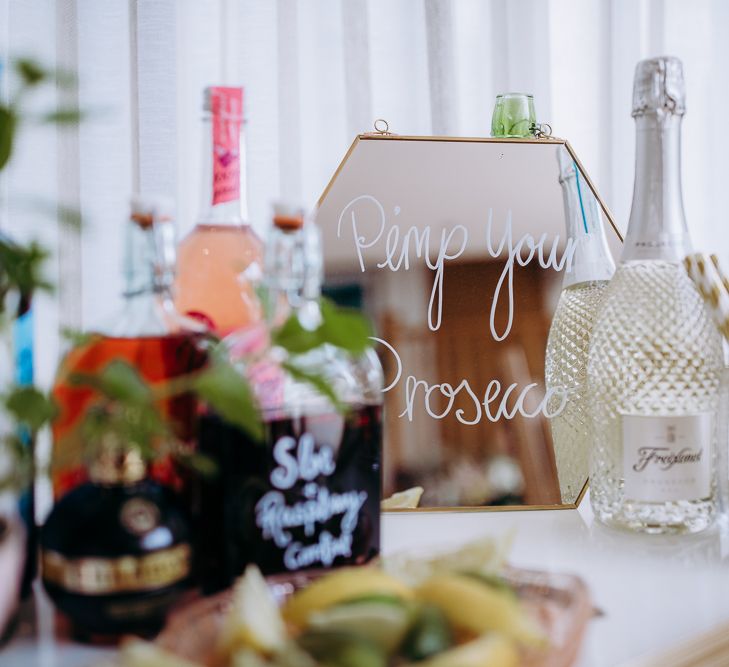 Pimp Your Prosecco Bar // Hen Party Afternoon Tea And Flower Crown Workshop