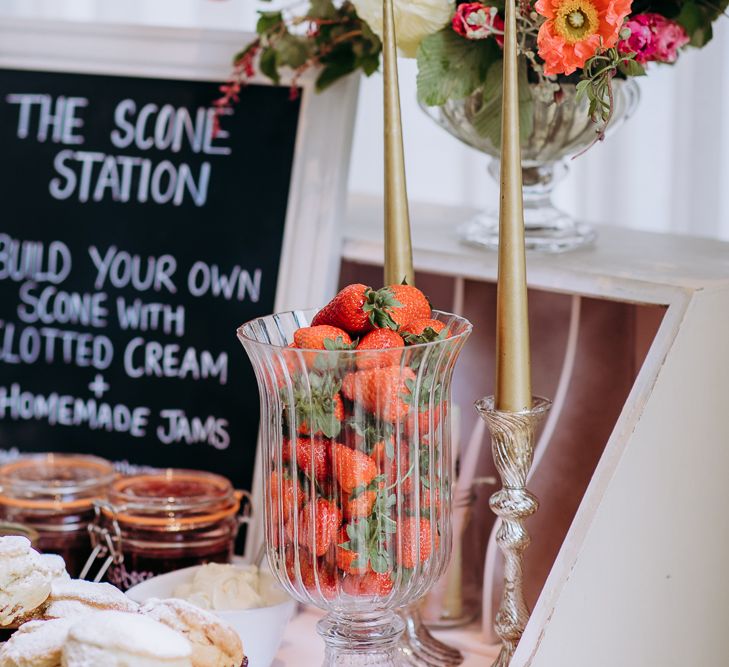 Scone Station // Hen Party Afternoon Tea And Flower Crown Workshop