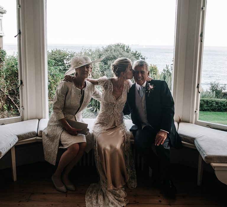 Bride & Parents