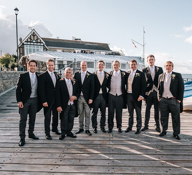 Groom & Groomsmen in Tails