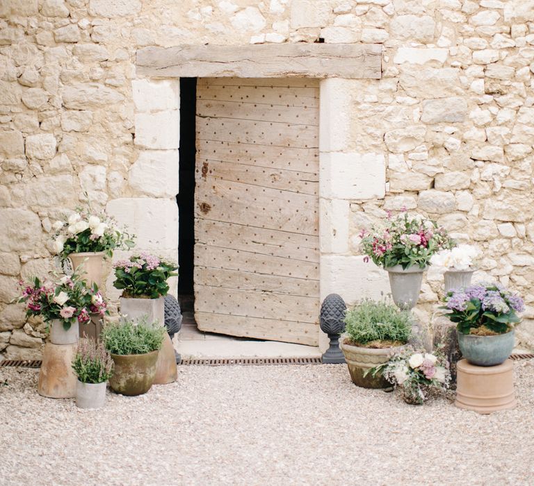 Elegant French Chateau Wedding Planned By Marry Me In France With Bride In Needle & Thread And Images From M&J Photography