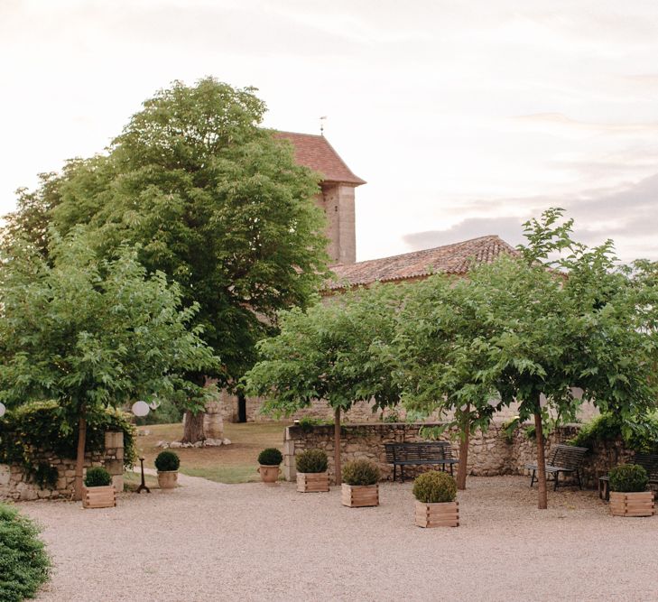 Elegant French Chateau Wedding Planned By Marry Me In France With Bride In Needle & Thread And Images From M&J Photography