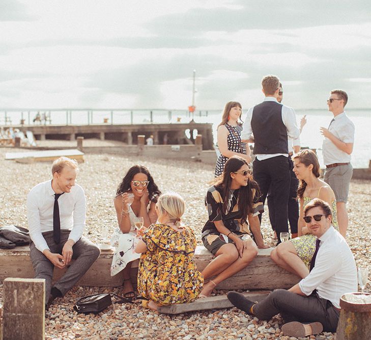 Bright Coastal Wedding at East Quay Venue in Whitstable | Deborah Grace Photography