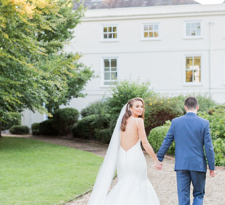 Sophisticated vintage glamour at Morden Hall with Bride in Morilee by Madeline Gardner and Images by Bowtie & Belle